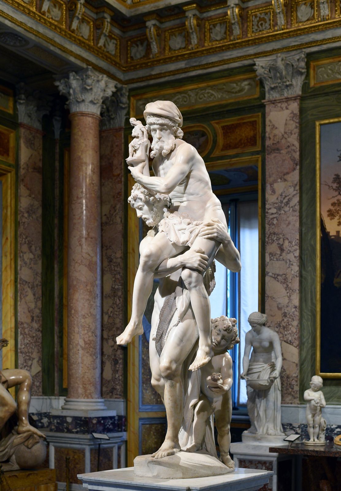 Aeneas, Anchises and Ascanius by Gian Lorenzo Bernini