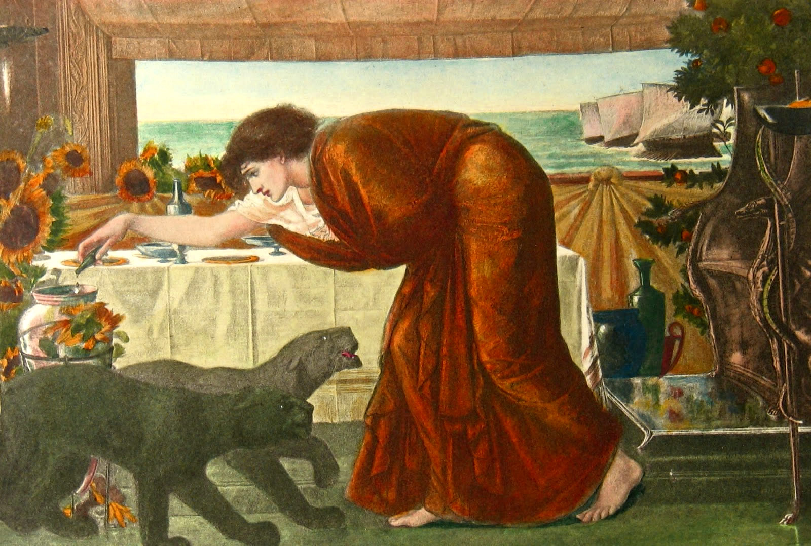 The Wine of Circe by Edward Burne-Jones
