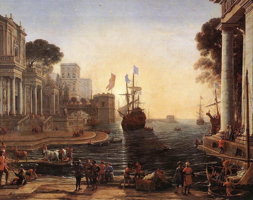 Ulysses Returns Chryseis to Her Father by Claude Lorrain