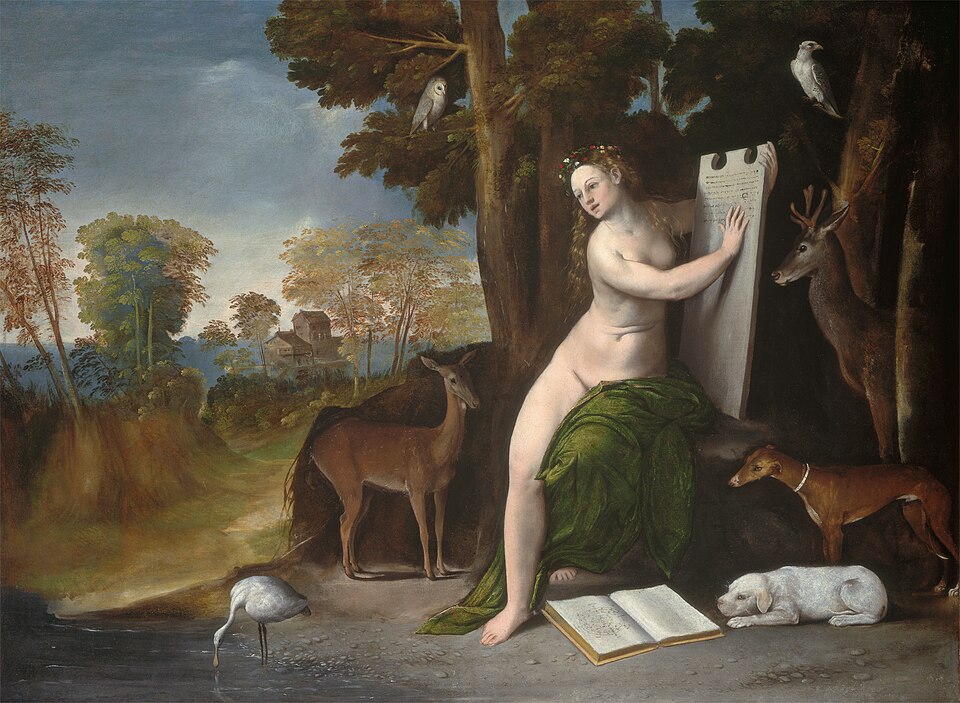 Circe and Her Lovers in a Landscape by Dosso Dossi