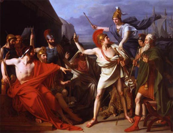 The Wrath of Achilles by Michel-Martin Drolling