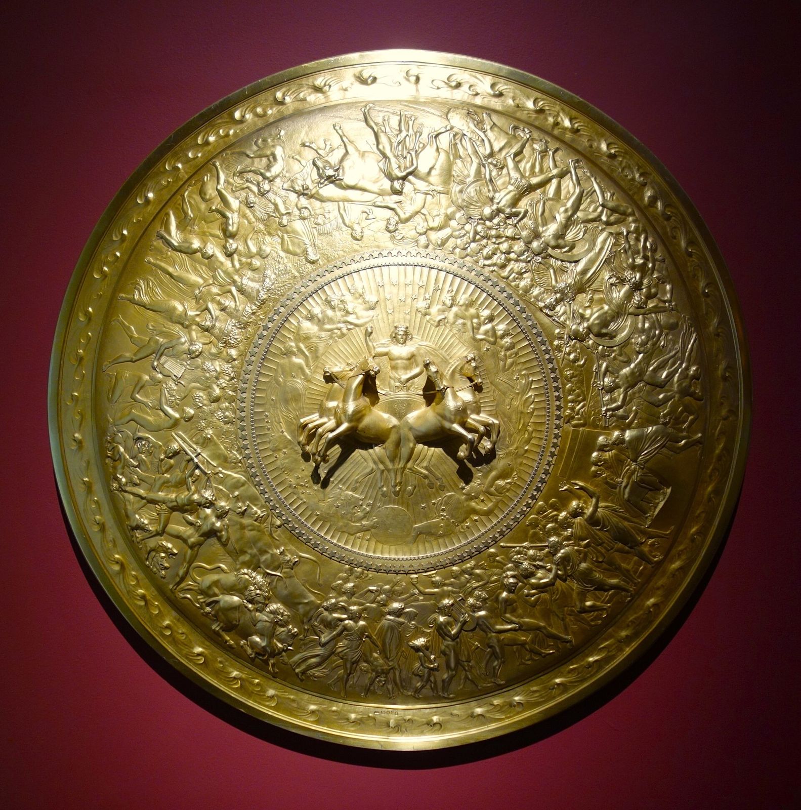 The Shield of Achilles by Philip Rundell, after John Flaxman