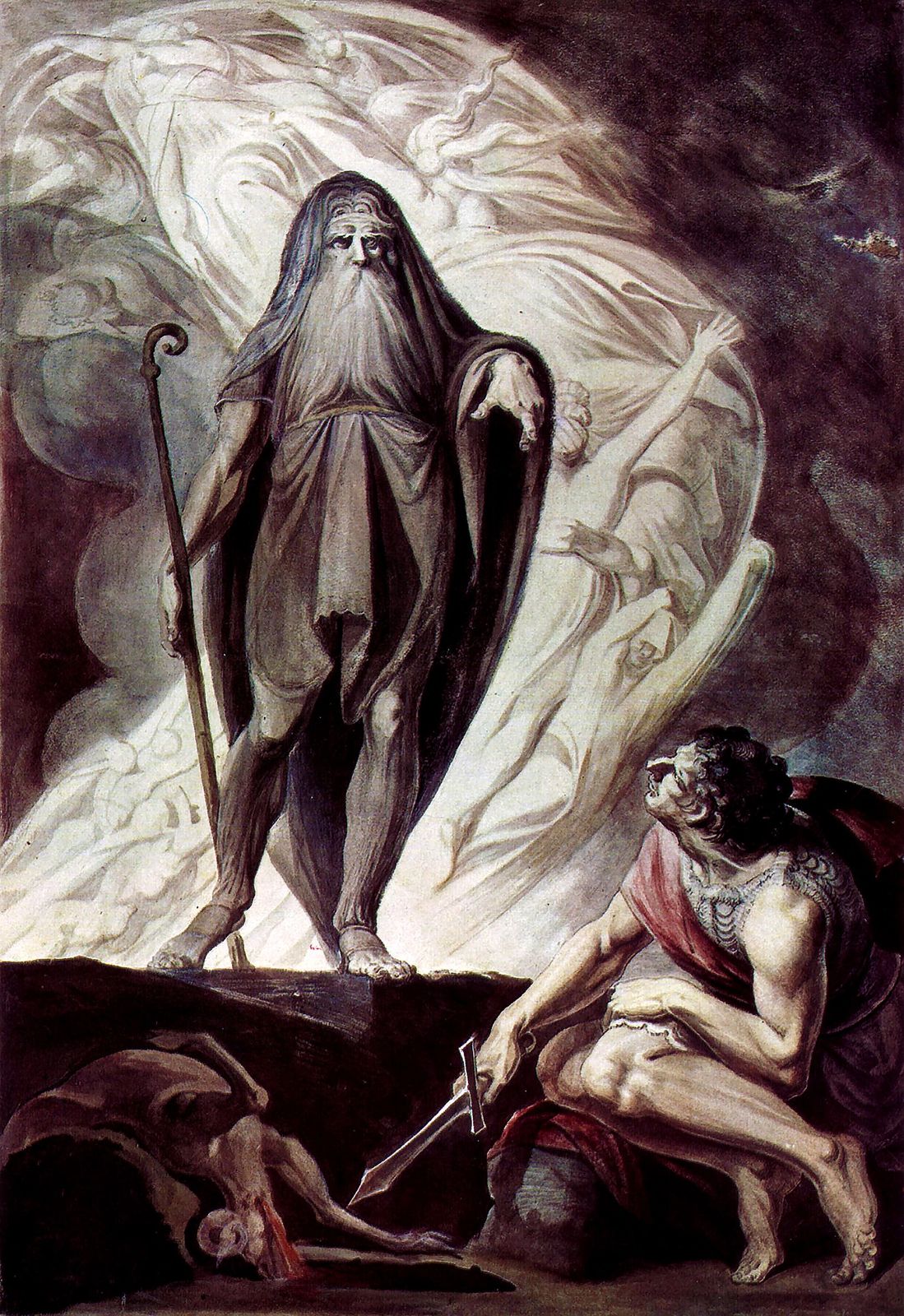 Tiresias Appears to Ulysses by Henry Fuseli