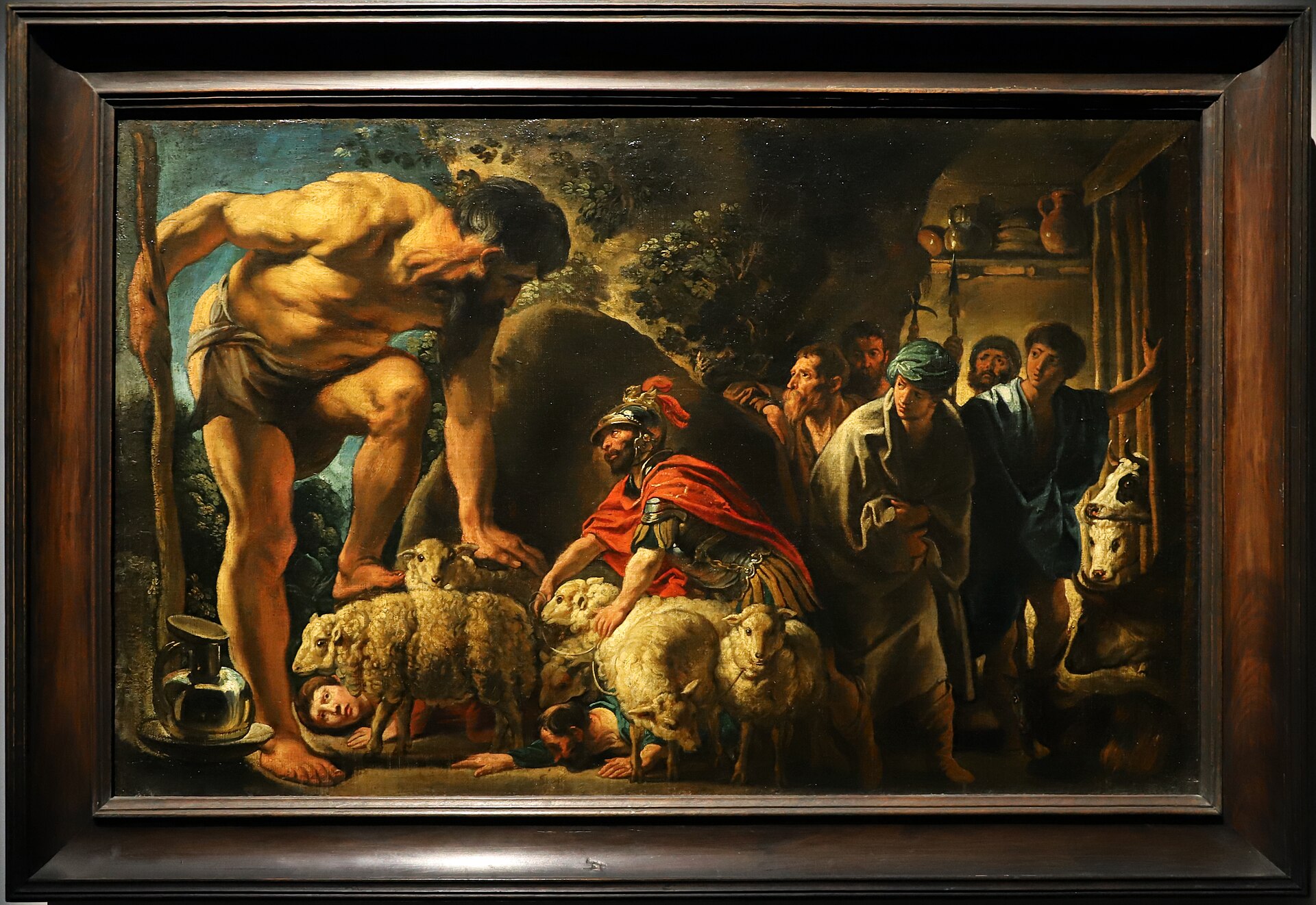 Odysseus in the Cave of Polyphemus by Jacob Jordaens