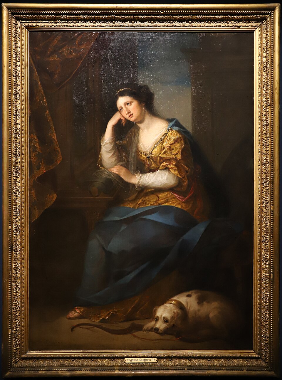 Penelope at Her Loom by Angelica Kauffman