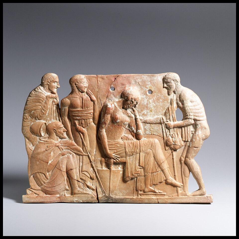 The Return of Odysseus (Melian Relief) by Melian sculptor