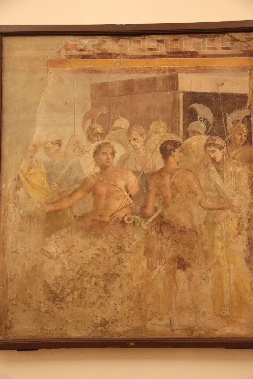 Briseis Led Away from Achilles by Roman painter