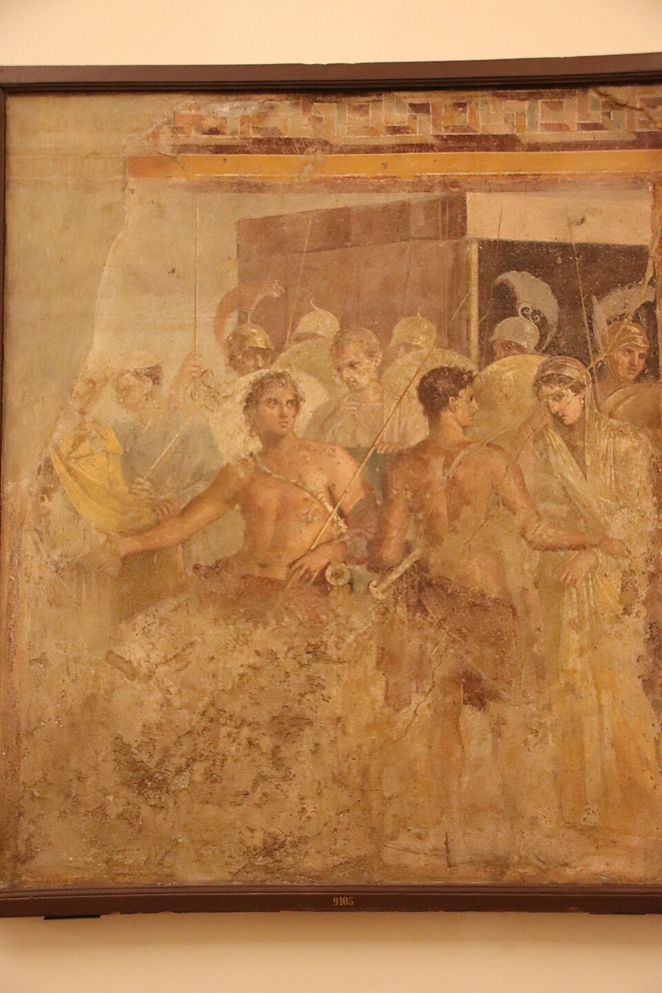 Briseis Led Away from Achilles by Roman painter