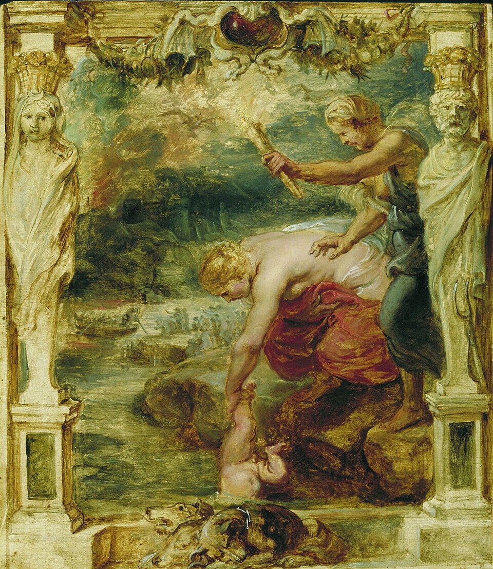 Thetis Dipping Achilles in the Styx by Peter Paul Rubens