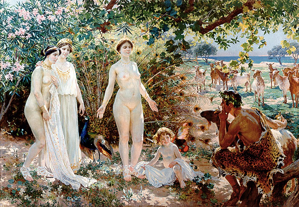 The Judgement of Paris by Enrique Simonet