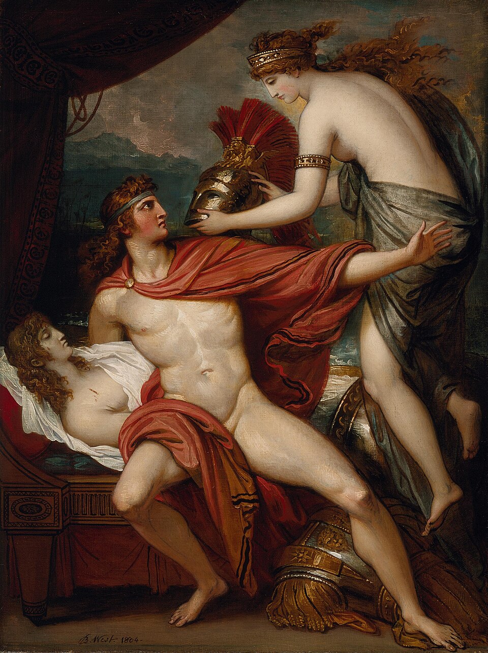 Thetis Bringing the Armour to Achilles